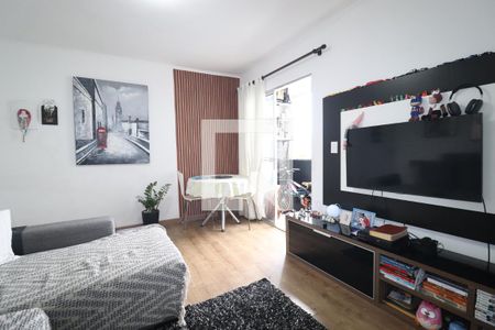 Sala de apartamento à venda com 2 quartos, 58m² em Vila Eldizia, Santo André