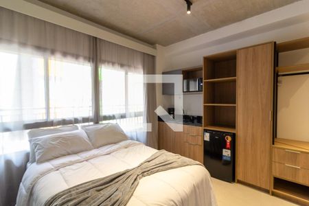 Quarto de kitnet/studio para alugar com 1 quarto, 25m² em Jardim das Acacias, São Paulo