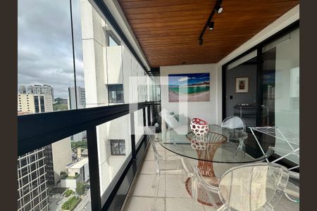 Varanda de apartamento para alugar com 1 quarto, 89m² em Vila Olímpia, São Paulo
