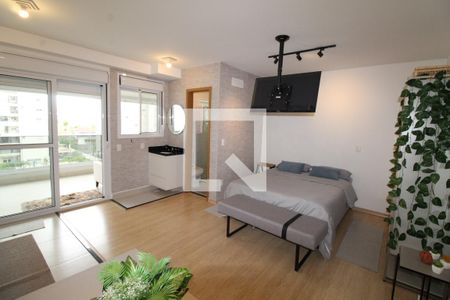 Quarto / Banheiro de apartamento para alugar com 1 quarto, 40m² em Altos do Esplanada, São José dos Campos
