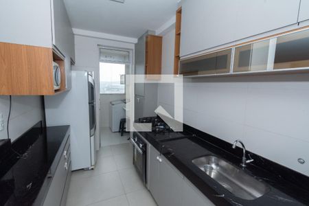 Cozinha de apartamento para alugar com 2 quartos, 55m² em Cabral, Contagem