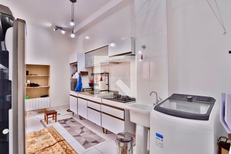 Sala/Cozinha de apartamento à venda com 1 quarto, 41m² em Brás, São Paulo