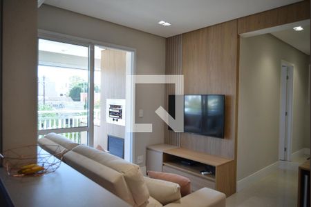 Sala de apartamento à venda com 3 quartos, 75m² em Vila Apiai, Santo André
