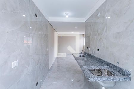 Cozinha e Área de Serviço de apartamento para alugar com 2 quartos, 53m² em Vila Arcadia, São Paulo