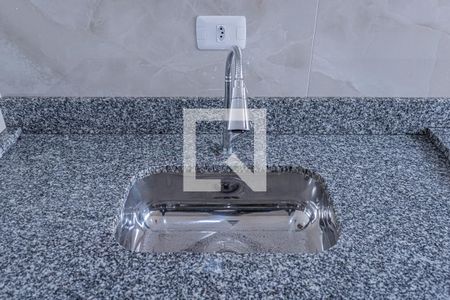 Sala, cozinha e área de serviço de apartamento à venda com 2 quartos, 45m² em Vila Arcadia, São Paulo