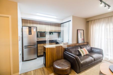 Sala  de apartamento para alugar com 1 quarto, 52m² em Alphaville Industrial, Barueri