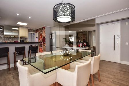 Sala de Jantar de apartamento à venda com 3 quartos, 141m² em Jardim Colombo, São Paulo