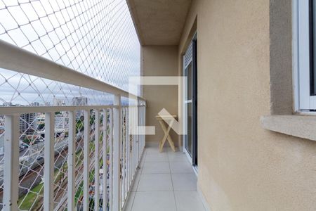 Varanda de apartamento à venda com 1 quarto, 33m² em Vila Ré, São Paulo