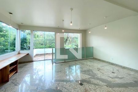 Sala de Estar cobertura de casa para alugar com 4 quartos, 366m² em Cidade Jardim Taquaril, Belo Horizonte