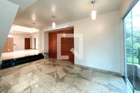 Sala de Estar de casa para alugar com 4 quartos, 366m² em Cidade Jardim Taquaril, Belo Horizonte