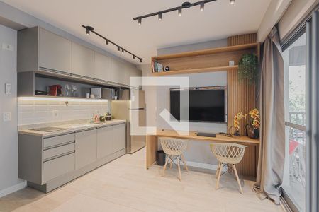 Sala de apartamento para alugar com 1 quarto, 30m² em Jardim Paulista, São Paulo