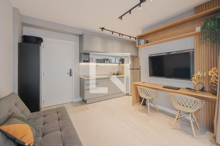Sala de apartamento para alugar com 1 quarto, 30m² em Jardim Paulista, São Paulo