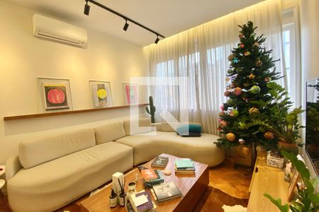 Sala  de apartamento para alugar com 3 quartos, 110m² em Copacabana, Rio de Janeiro