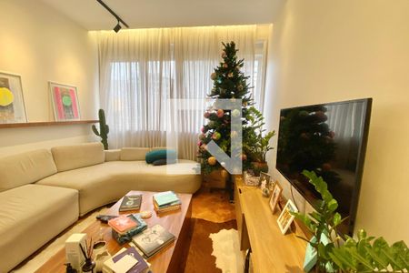 Sala de apartamento para alugar com 3 quartos, 110m² em Copacabana, Rio de Janeiro