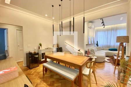 Sala de Jantar de apartamento para alugar com 3 quartos, 110m² em Copacabana, Rio de Janeiro