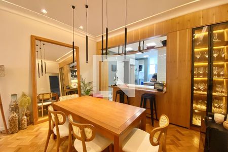 Sala de jantar  de apartamento para alugar com 3 quartos, 110m² em Copacabana, Rio de Janeiro