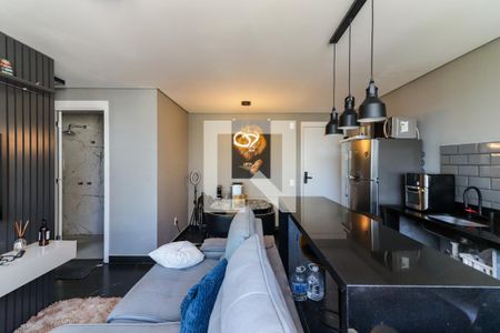 Sala / Cozinha / Lavanderia de apartamento à venda com 1 quarto, 48m² em Butantã, São Paulo