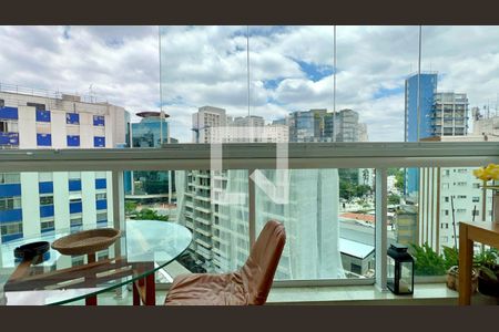 Varanda de apartamento para alugar com 1 quarto, 39m² em Pinheiros, São Paulo