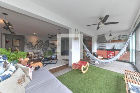 Varanda de apartamento à venda com 4 quartos, 214m² em Vila Cruzeiro, São Paulo