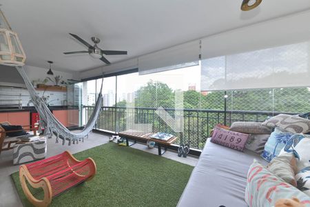 Varanda de apartamento à venda com 4 quartos, 214m² em Vila Cruzeiro, São Paulo