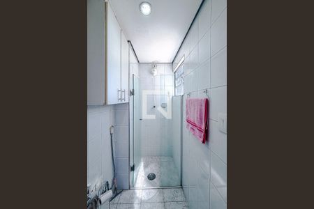 Banheiro da Suíte de kitnet/studio à venda com 1 quarto, 33m² em Aclimação, São Paulo