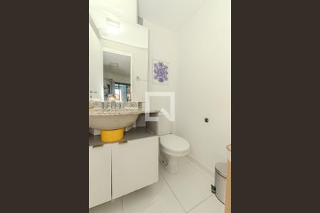 Banheiro de apartamento para alugar com 1 quarto, 45m² em Bela Vista, São Paulo
