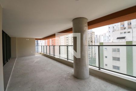 Varanda de apartamento para alugar com 4 quartos, 205m² em Cidade Monções, São Paulo