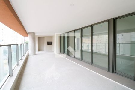 Varanda de apartamento para alugar com 4 quartos, 205m² em Cidade Monções, São Paulo