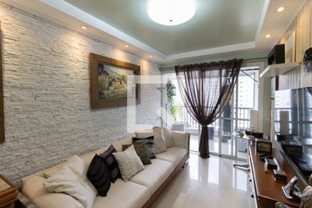 Sala de apartamento à venda com 3 quartos, 80m² em Vila Gumercindo, São Paulo