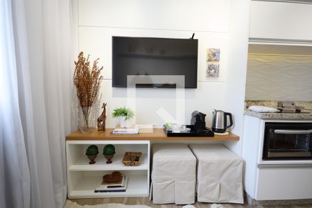 Sala de apartamento para alugar com 1 quarto, 40m² em Bigorrilho, Curitiba