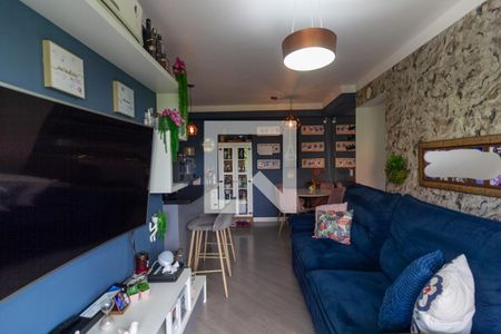 Sala de apartamento à venda com 3 quartos, 75m² em Vila Castelo, São Paulo