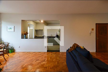 Sala Ambientes de apartamento à venda com 3 quartos, 129m² em Centro, Belo Horizonte