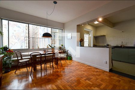 Sala Ambientes de apartamento à venda com 3 quartos, 129m² em Centro, Belo Horizonte