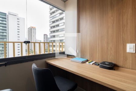Varanda de apartamento para alugar com 1 quarto, 26m² em Vila Olímpia, São Paulo