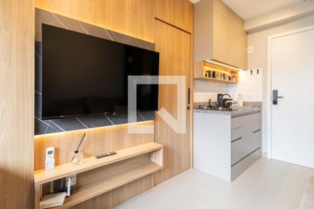 Sala de apartamento para alugar com 1 quarto, 26m² em Vila Olímpia, São Paulo