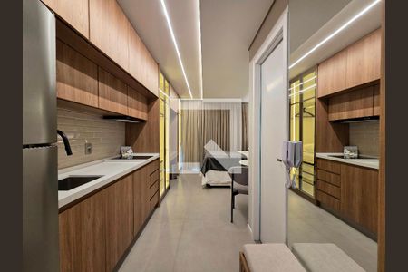 Studio de kitnet/studio para alugar com 1 quarto, 25m² em Vila Nova Conceição, São Paulo