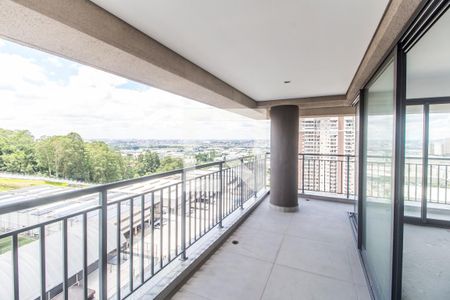 Varanda de apartamento à venda com 1 quarto, 120m² em Centro Comercial Jubran, Barueri