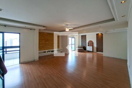 Sala de apartamento para alugar com 4 quartos, 190m² em Guilhermina, Praia Grande