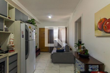Sala/Cozinha de apartamento à venda com 2 quartos, 44m² em Vila Carrão, São Paulo