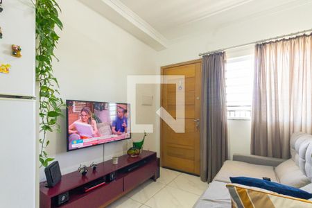Sala/Cozinha de apartamento à venda com 2 quartos, 44m² em Vila Carrão, São Paulo