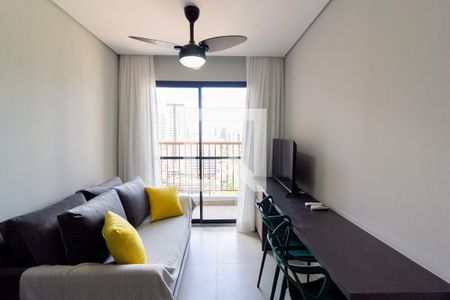 Sala de apartamento para alugar com 1 quarto, 29m² em Jardim das Acacias, São Paulo