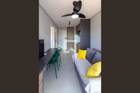 Sala de apartamento para alugar com 1 quarto, 29m² em Jardim das Acacias, São Paulo