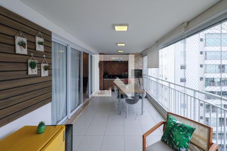 Varanda Gourmet de apartamento para alugar com 3 quartos, 162m² em Cerâmica, São Caetano do Sul