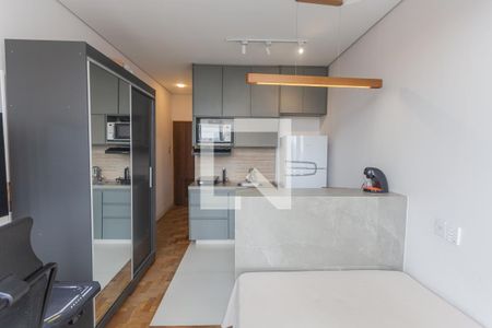 Quarto/Cozinha de apartamento à venda com 1 quarto, 40m² em Funcionários, Belo Horizonte
