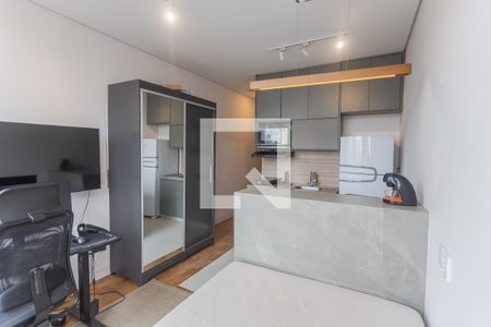 Quarto/Cozinha de apartamento à venda com 1 quarto, 40m² em Funcionários, Belo Horizonte