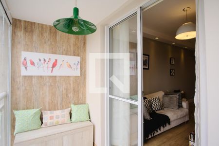 Varanda de apartamento à venda com 2 quartos, 63m² em Tatuapé, São Paulo