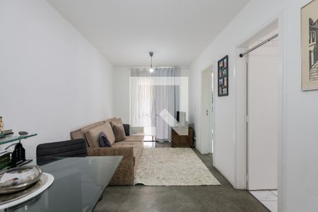 Sala de apartamento para alugar com 1 quarto, 45m² em Vila Morumbi, São Paulo