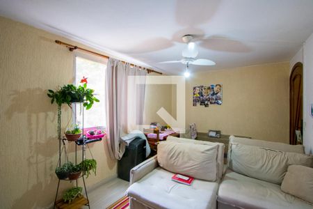 Sala de apartamento à venda com 2 quartos, 51m² em Jardim Alvorada, Santo André