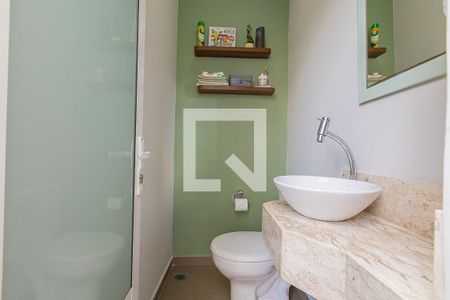 Lavabo de casa de condomínio para alugar com 4 quartos, 191m² em Santa Felicidade, Curitiba