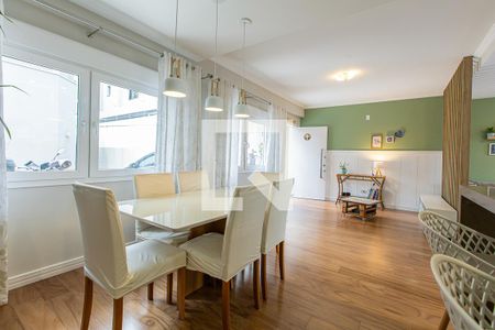 Sala de Jantar de casa de condomínio para alugar com 4 quartos, 191m² em Santa Felicidade, Curitiba